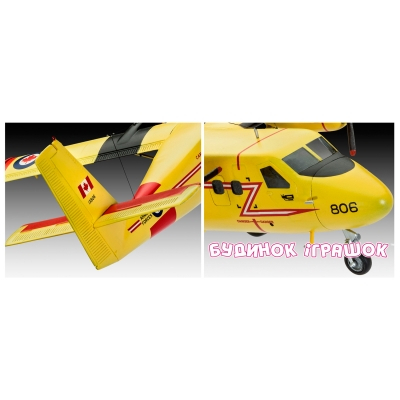 Конструкторы с уникальными деталями - Модель для сборки Самолет DH C-6 Twin Otter Revell (4901)#3