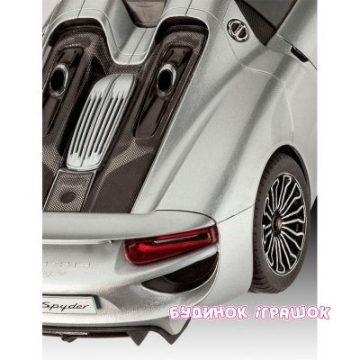 3D-пазлы - Модель для сборки Автомобиль Porsche 918 Spyder Revell Серый (7026)#4