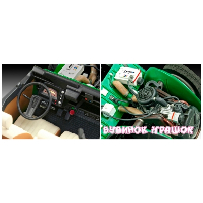 3D-пазлы - Модель для сборки Автомобиль Citroen 2CV Sauss Ente Revell (7053)#3