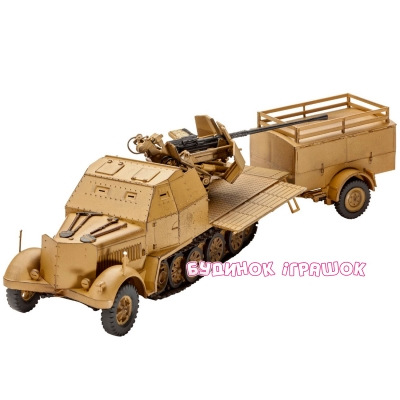 3D-пазлы - Модель для сборки Танк Sd.Kfz. 7-2 Revell (3207)#2