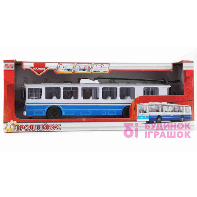 Транспорт і спецтехніка - Автомодель Автобус Автопром асортимент  (9690ABCD)#2