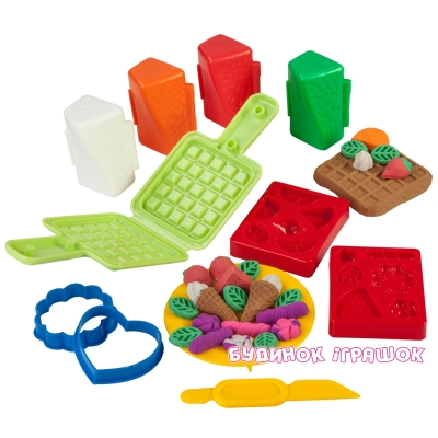 Антистресс игрушки - Набор для лепки Хрустящие Вафли Skwooshi (30023)#2
