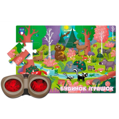 Пазлы - Пазл LUDATTICA Лес (47017)#2