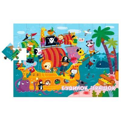 Пазлы - Пазл LUDATTICA Пиратский корабль (47222)#2