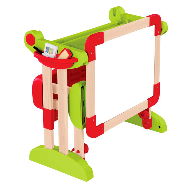 Детская мебель - Деревянная парта-доска с аксессуарами Smoby (028112)#2