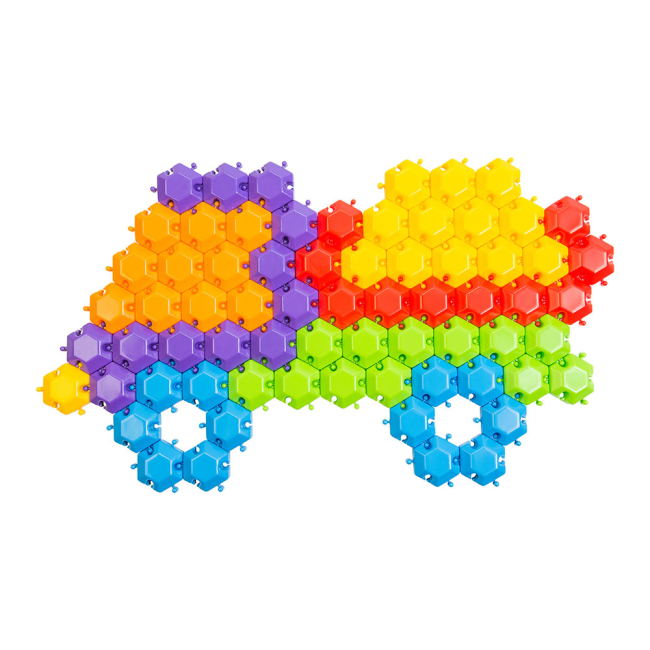 Мозаїка - Мозаїка-пазли Фантазія Tigres 96 елементів (39125)#2