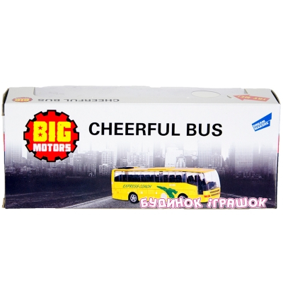 Транспорт и спецтехника - Машинка Cheerful Bus Big Motors (27893-80136L)#3