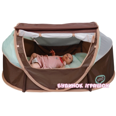 Манежі - Переносний манеж для сну Шоколад LUDI (2302)#2