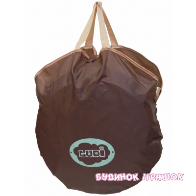 Манежі - Переносний манеж для сну Шоколад LUDI (2302)#3