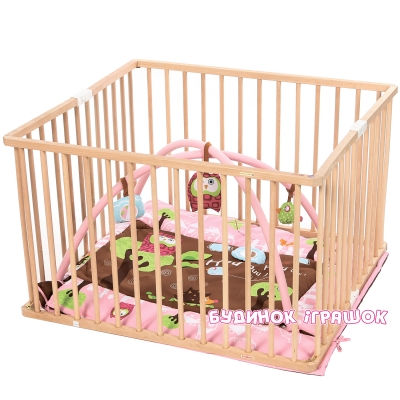 Развивающие коврики - Развивающий коврик с поднимающимися бортиками LUDI Сова (2875)#2