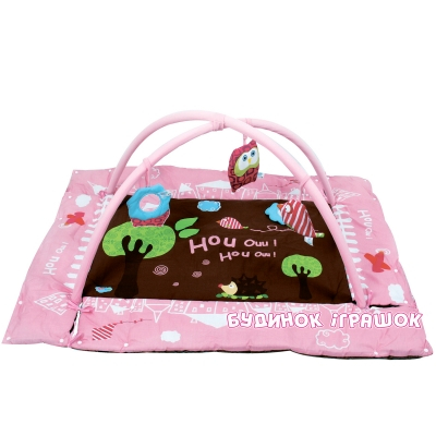 Развивающие коврики - Развивающий коврик с поднимающимися бортиками LUDI Сова (2875)#3
