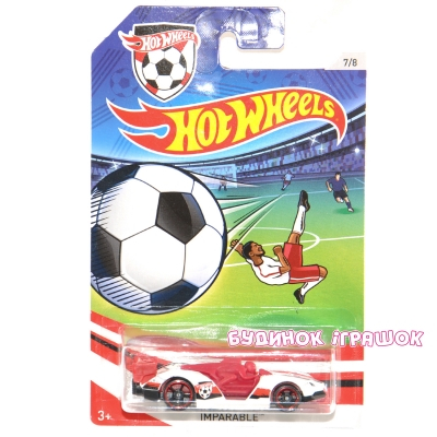 Автотреки - Машинка Hot Wheels з серії Футбол в асортименті (DJL38)#6