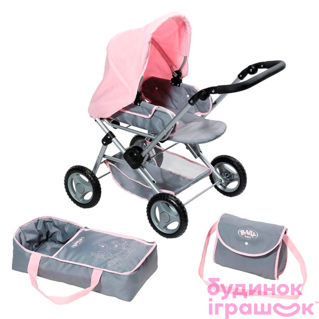 Транспорт і улюбленці - Коляска для ляльки Baby Born Делюкс 3 в 1 (821343)#2