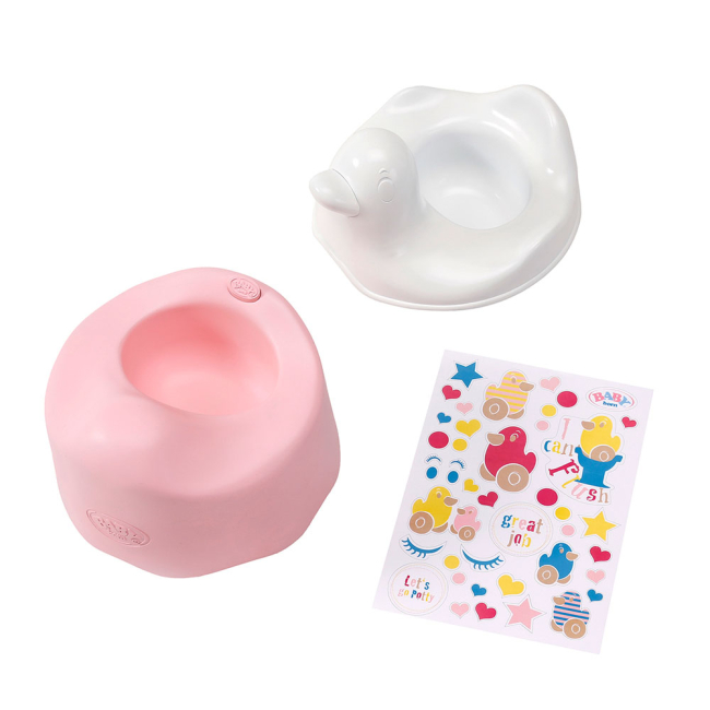 Одежда и аксессуары - Интерактивный горшочек Baby Born Уточка со звуком (822531)#2