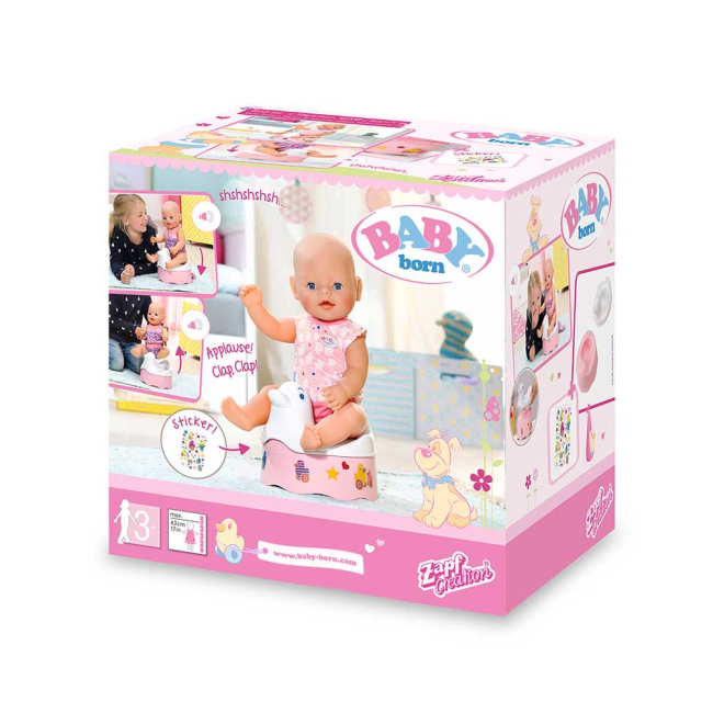 Одежда и аксессуары - Интерактивный горшочек Baby Born Уточка со звуком (822531)#3