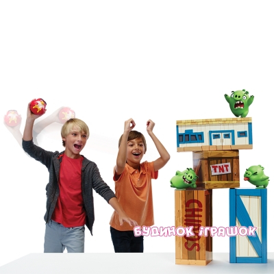 Фигурки персонажей - Игровой набор Angry Birds большой (SM90506)#3