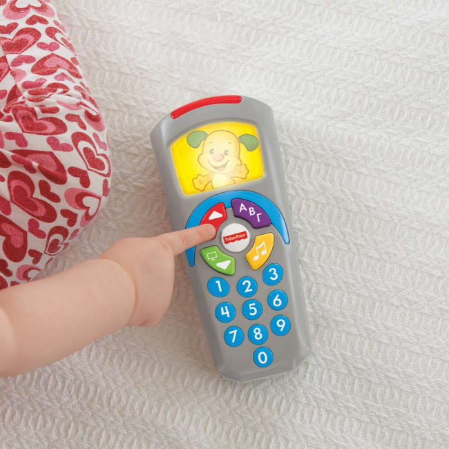 Развивающие игрушки - Развивающая игрушка Fisher-Price Умный пульт на английском и украинском с эффектами (DLM07)#2