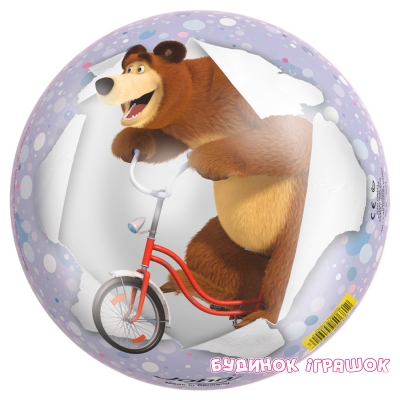 Спортивні активні ігри - М'яч John Маша та Ведмідь 23 см (6003002)#2