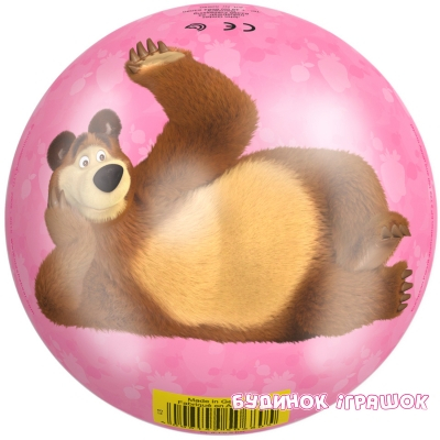 Спортивні активні ігри - М'яч John Маша та Ведмідь 13 см (6003010)#2