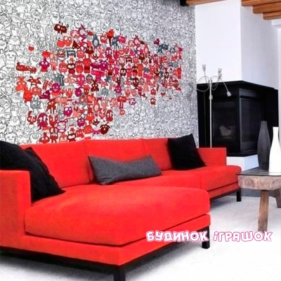 Товари для малювання - Шпалери - розмальовки Pasportu Звірята 60х100см (2719111)#3