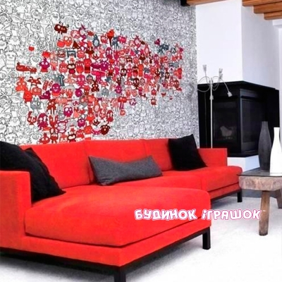 Товари для малювання - Шпалери - розмальовки Pasportu Веселі коти 60х100см (2719110)#3