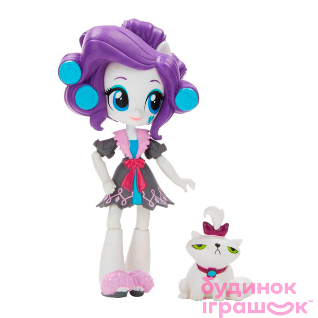 Фигурки персонажей - Набор игрушек My Little Pony EG Minis Пижамная вечеринка Рарити (B4910/B6039)#2