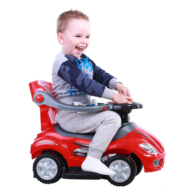 Толокари - Толокар OCIE Magic Car з ручкою 3 в 1 червоний (2003134)#3