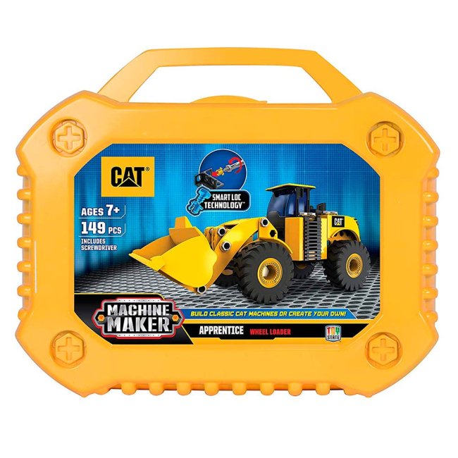 Конструкторы с уникальными деталями - Конструктор Погрузчик Machine Maker серии CAT (80933)#2