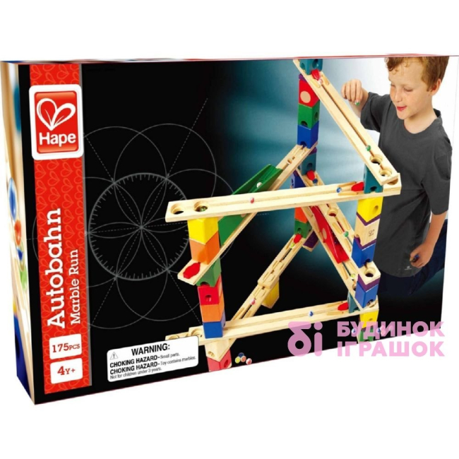 Конструктори з унікальними деталями - Конструктор-лабіринт Hape Автобан (E6006)#3