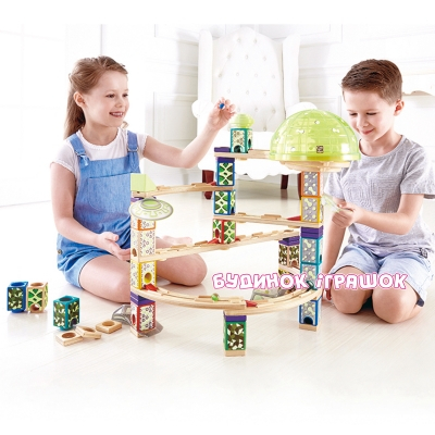 Конструкторы с уникальными деталями - Конструктор-лабиринт HAPE Space City (E6017)#3