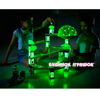 Конструкторы с уникальными деталями - Конструктор-лабиринт HAPE Space City (E6017)#4