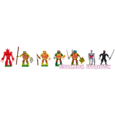 Блочные конструкторы - Коллекционная фигурка Mega Bloks Черепашка-ниндзя: сюрприз в закрытой упаковке (DMX21)#2