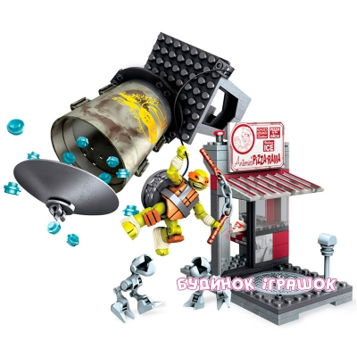 Блокові конструктори - Конструктор Поєдинок в піцерії Mega Bloks TMNT (DMX51)#3