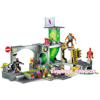 Блокові конструктори - Конструктор Mega Bloks Підземне сховище черепашок серії Черепашки-ніндзя (DMX55)#2