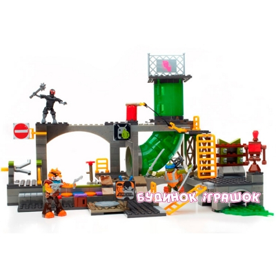 Блокові конструктори - Конструктор Mega Bloks Підземне сховище черепашок серії Черепашки-ніндзя (DMX55)#4