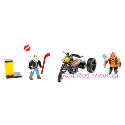Блокові конструктори - Конструктор Mega Bloks Атака байкерів з фільму Підлітки-мутанти Черепашки-ніндзя 2 в асорт (DPW10)#2
