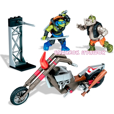 Блокові конструктори - Конструктор Mega Bloks Атака байкерів з фільму Підлітки-мутанти Черепашки-ніндзя 2 в асорт (DPW10)#5