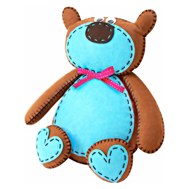 Набори для творчості - Набір для творчості Мишка Брауні Rosa (N000232)#2