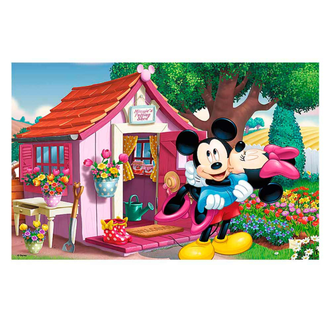 Пазли - Пазл Trefl Disney Міні і Міккі в саду (17285)#2