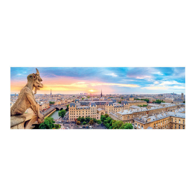 Пазли - Пазл Trefl Краєвид із собору Нотр-Дам 1000 елементів (29029)#2