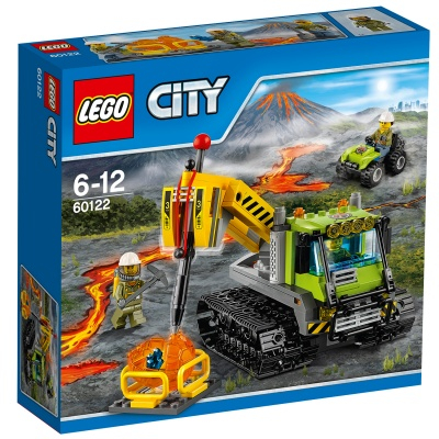 Конструктори LEGO - Конструктор Вулкан: гусенична машина LEGO City (60122)#3