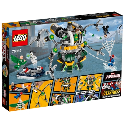 Конструктори LEGO - Конструктор LEGO Marvel Super Heroes Людина-павук: в пастці Доктора Восьминога (76059)#2