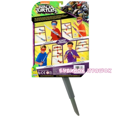 Холодное и метательное оружие - Игровой набор Cекретная катана Леонардо с банданой Ninja Turtles TMNT (88801)#2