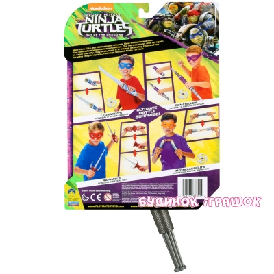 Холодное и метательное оружие - Игровой набор Cекретный шест-бо Донателло с банданой Ninja Turtles TMNT (88802)#2