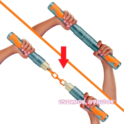 Холодна й метальна зброя - Ігровий набір Cекретние нунчаки Мікеланджело з банданою Ninja Turtles TMNT (88803)#4