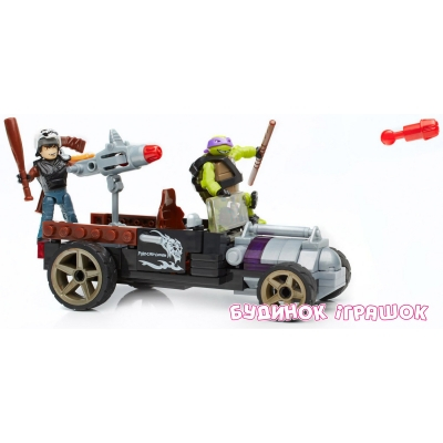 Блочные конструкторы - Конструктор Mega Bloks Гоночный автомобиль Донни серии Черепашки-ниндзя (DMX52)#2