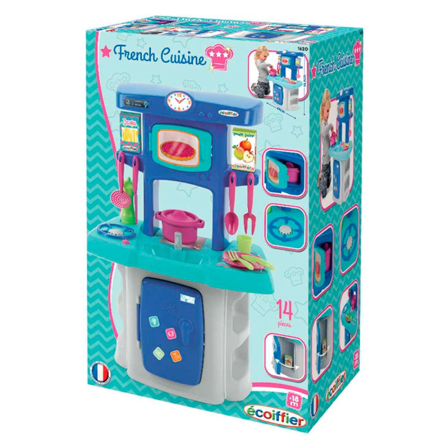 Детские кухни и бытовая техника - Игровой набор Ecoiffier Кухня French Cuisine с аксессуарами (001620)#3