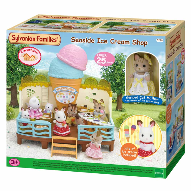 Фигурки животных - Игровой набор Магазин мороженого Sylvanian Families (5228)#3