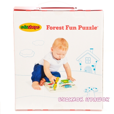 Розвивальні іграшки - Головоломка EDUSHAPE Веселий ліс (925125)#2
