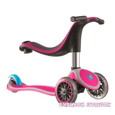 Самокати - Самокат Globber серії MY FREE 4 в 1 рожевий до 50 кг 3 колеса (NTGB0000451-110)#3